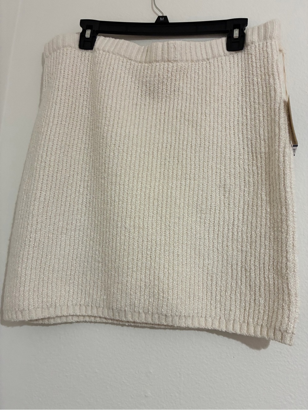 Universal Thread Cream Ribbed Knit Mini Skirt - Picture 2 of 6